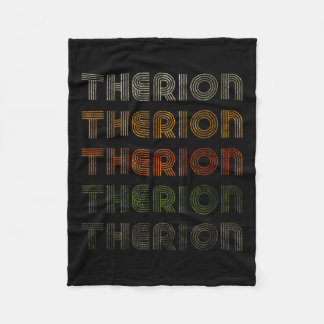 Kärlek Heart Therion Tee Grunge Vintage Stil Black Fleecefilt