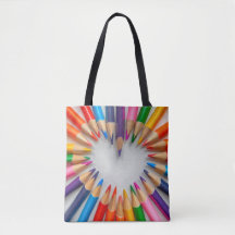 Kärlek Heart Tote Bag