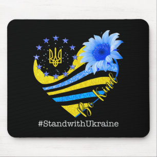 Kärlek Heart Ukraina var vänligt mot Ukraina Ukra Musmatta