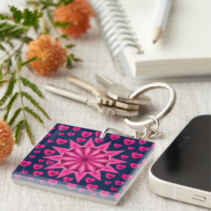 KÄRLEK HEART VALENTINE BIRTHDAY GIFT KEYCHAIN
