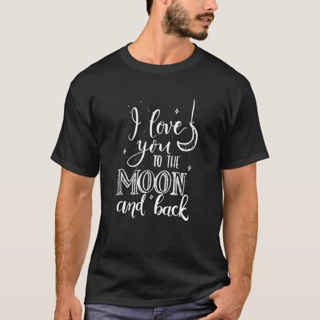 Kärlek Heart Valentine Day Par Funny Gift Idea T Shirt (Framsida)