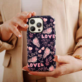 Kärlek Heart Valentine Fodral | iPhone 14 Fodral-M