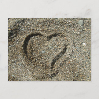 Kärlek Heart Vykort