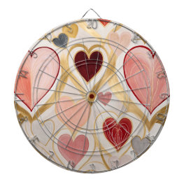 Kärlek Hearts Darttavla