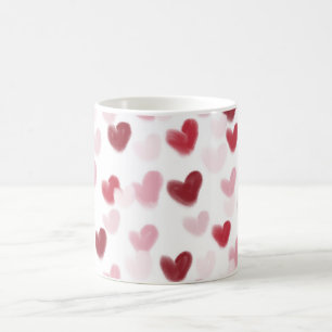 Kärlek Hearts Kaffemugg