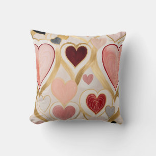 Kärlek Hearts Kudde