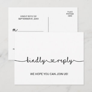 Kärlek Hearts Menu Choice OSA Postcard Inbjudan Vykort