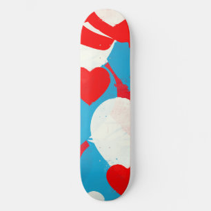 Kärlek Hearts Mini Skateboard Bräda 18,5 Cm