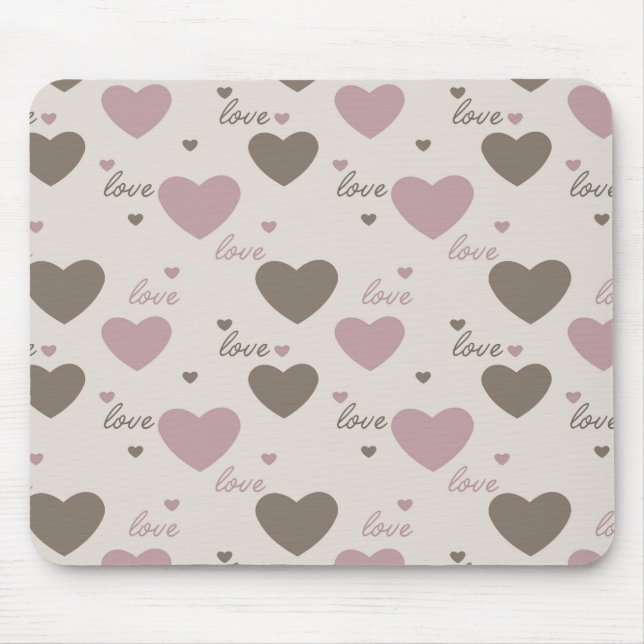 Kärlek Hearts Musmatta (Framsidan)