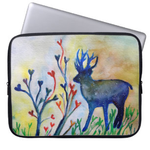 Kärlek Hearts Reindeer Neoprene Laptop sleeve 15 t