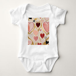 Kärlek Hearts T Shirt