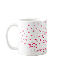 Kärlek Hearts Valentine Personlig Anpassningsbar
