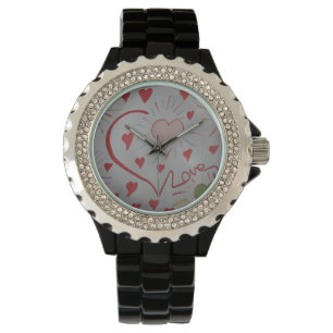 Kärlek Hearts Watch Armbandsur