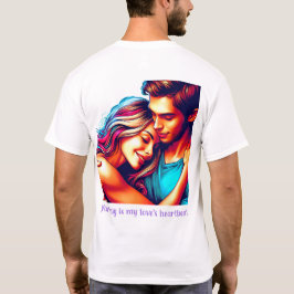 Kärlek Heartslag T Shirt