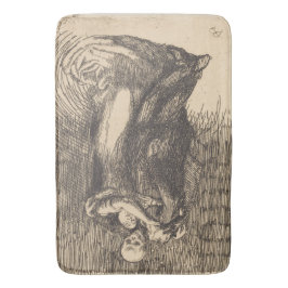Kärlek helgad (av Paul-Albert Besnard) Badrumsmatta