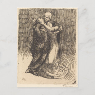 Kärlek helgad (av Paul-Albert Besnard) Vykort