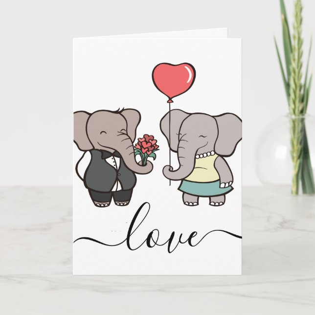 kärlek helgkort (Framsida)