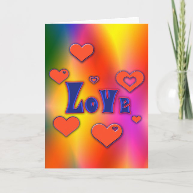 Kärlek Helgkort (Framsida)