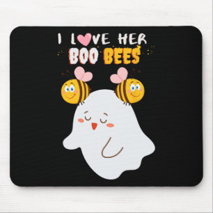 Kärlek Hennes boo Bees Funny Halloween par Make B Musmatta