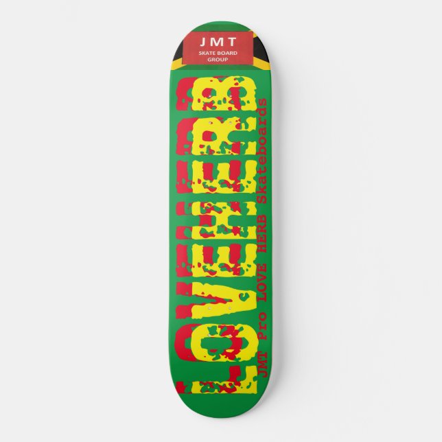 KÄRLEK HERB JMTJ 8 1/4-tums Skateboard Deck (Framsida)