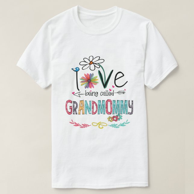 Kärlek heter mormmammskjorta t shirt (Design framsida)