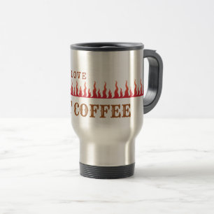 "Kärlek Hett Coffee Kopp - Perfekt Mugg för Kaffe 