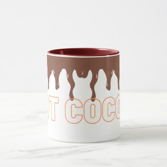 Kärlek Hett Kakao Kopp - Mysiga Mugg för choklad Ä (Center)