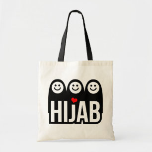 Kärlek Hijab Tygkasse