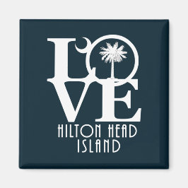 KÄRLEK Hilton Head Island Magnet