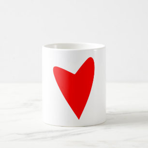 Kärlek hjärta kaffemugg