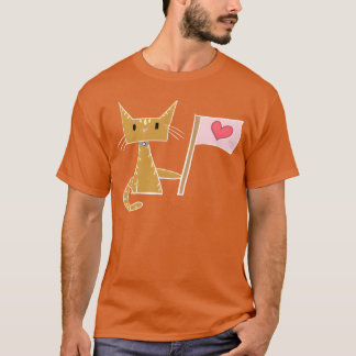 kärlek hjärta katt djur familj t shirt