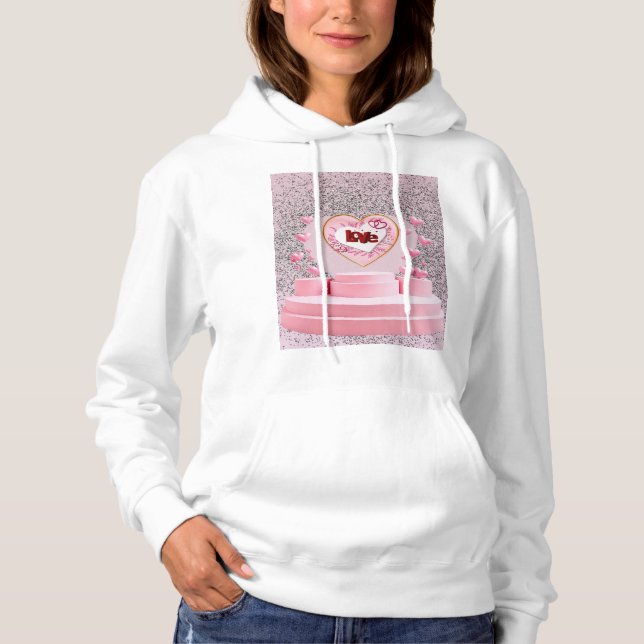 Kärlek hjärta t shirt (Framsida)