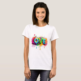 Kärlek Hjärtan Estetisk Flick-T-Shirt 💕 T Shirt