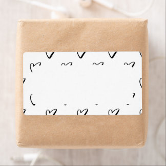 Kärlek Hjärtan Personlig Anpassad  Fraktsedel