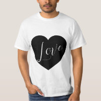 Kärlek Hjärtan T-Shirt