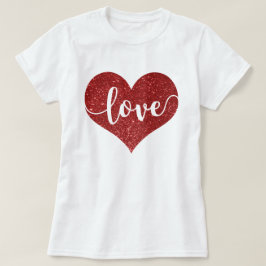 Kärlek - Hjärtat T Shirt