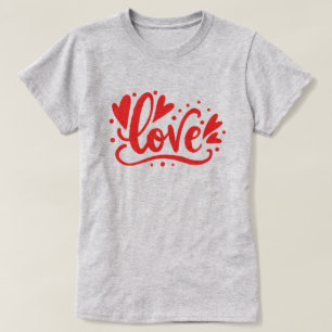 Kärlek - Hjärtat T Shirt