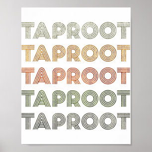 Kärlek Hjärtat Taproot Tröja Grunge Vintage Stil S Poster