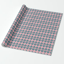 ‘Kärlek’ hjärtmönster presentpapper