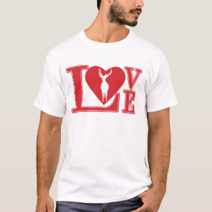 Kärlek Hjort T Shirt