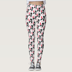 Kärlek hockey leggings