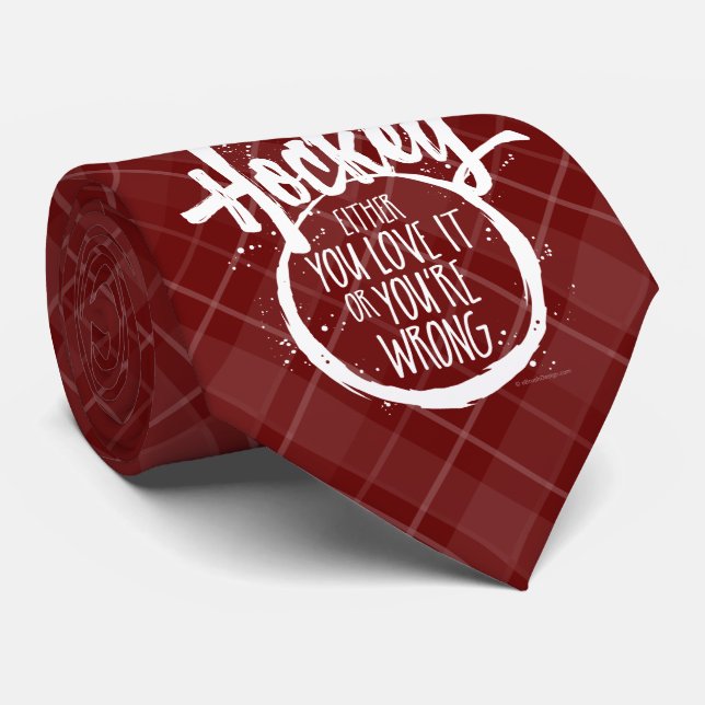 Kärlek Hockey Slips (Rullad)