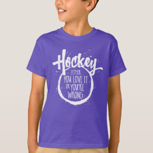 Kärlek Hockey T-Shirt