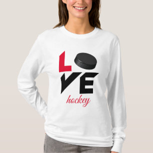 Kärlek hockey t shirt
