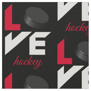 Kärlek hockey tyg