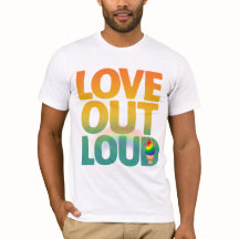 Kärlek Högt Retro Pride Typografi Design