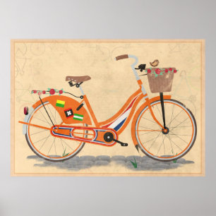 Kärlek Holland, kärlekcykel Poster