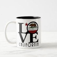 KÄRLEK Hollywood California 11oz Mugg