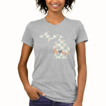 Kärlek Home Cactus Filled Michigan Silhouette