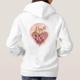 Kärlek Hoodie T Shirt